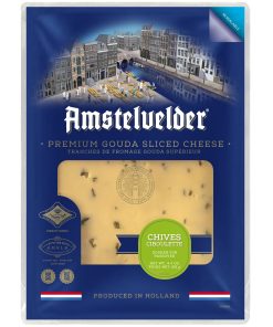 Cheese Chives Slices 4.4Oz Amstelvelder