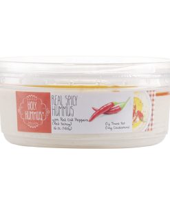 Hummus Spicy With Chili Peppers 16Oz Holy Hummus (D)