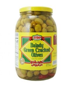 ZIYAD Balady Green Olives JAR 48 oz