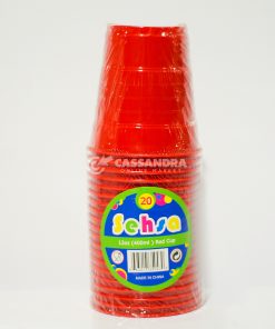 SEHSA 12 OZ (400 ML) RED CUP 20 PCS