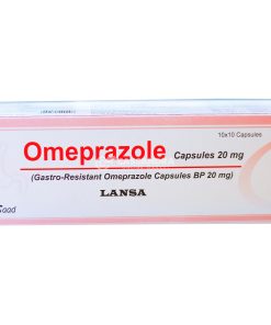 Omeprazole Capsules 20mg 100 Capsules