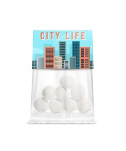 Promotional Branded Mint Imperials in a Custom Eco-Card Bag