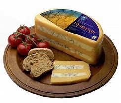 Long Clawson Huntsman  (Double Gloucester with Blue Stilton) –  MLFC  Retail Packs 8 x150g approx