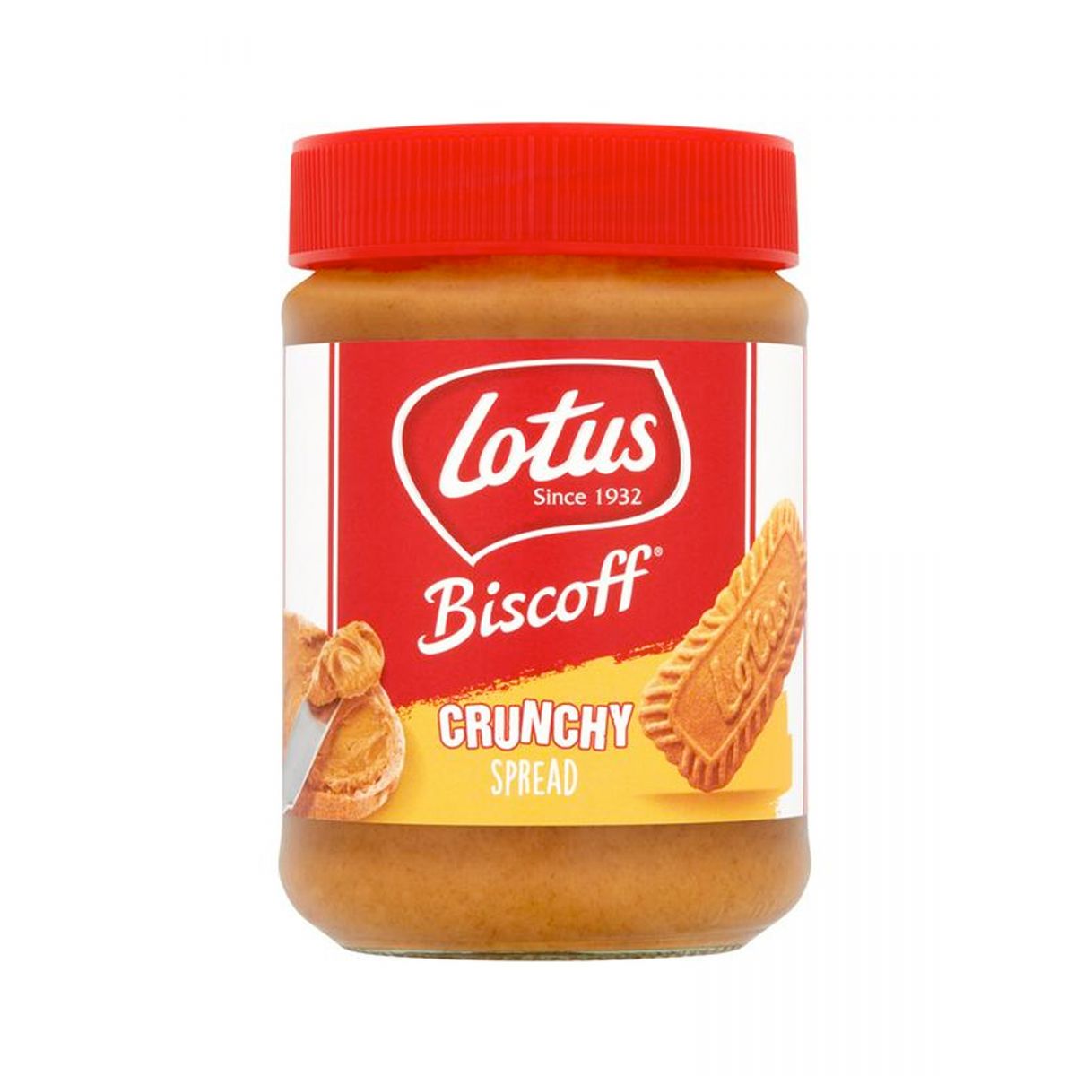 Lotus Biscoff Crunchy Biscuit Spread 380 Gm - Image 2