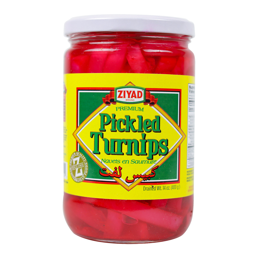 ZIYAD Pickled Turnips 14 oz JAR - Image 2