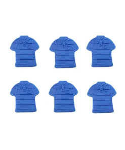 Blue Soccer Jersey Pack of 6