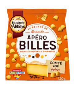 Biscuiterie de l’Abbaye Comte & Pepper Bites 120g